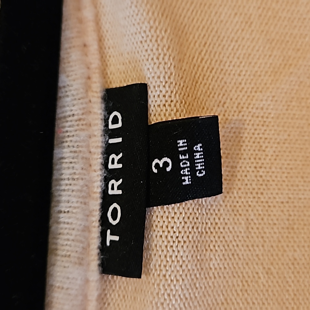 Torrid Light Pink Sweater Size 3 - image 6